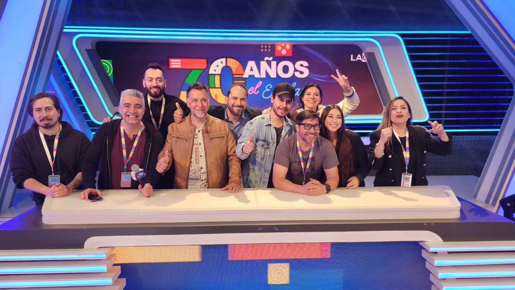 Equipo Good durante una producción